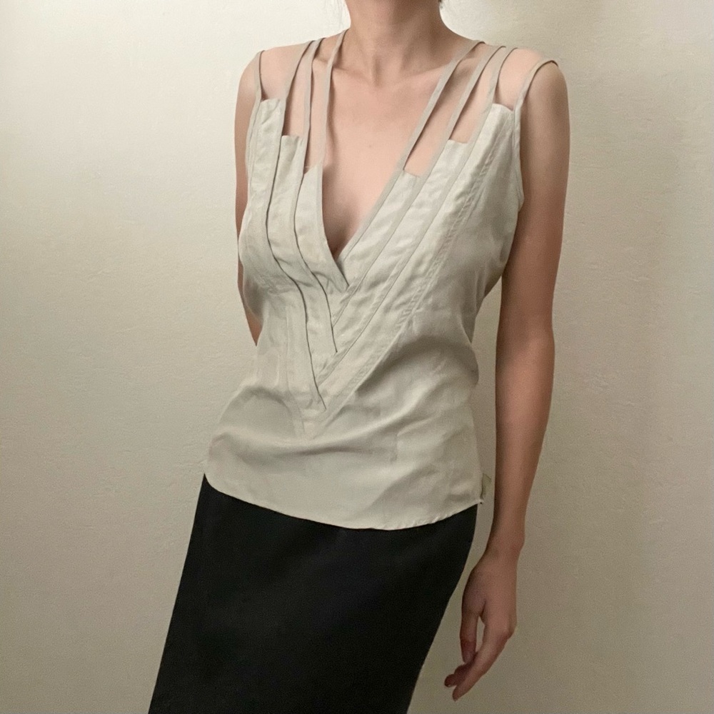 Veronique Branquinho Strappy Tank Top